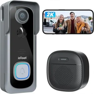 Video Doorbell with Chime Ringer