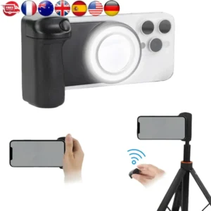 Bluetooth Shutter Selfie Handle Camera Photo Stabilizer