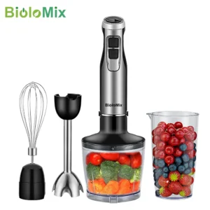4 in 1 High Power Immersion Hand Stick Blender