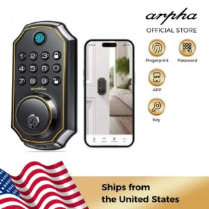 Keyless Entry Door Lock 5-in-1 Smart Deadbolt with Keypad